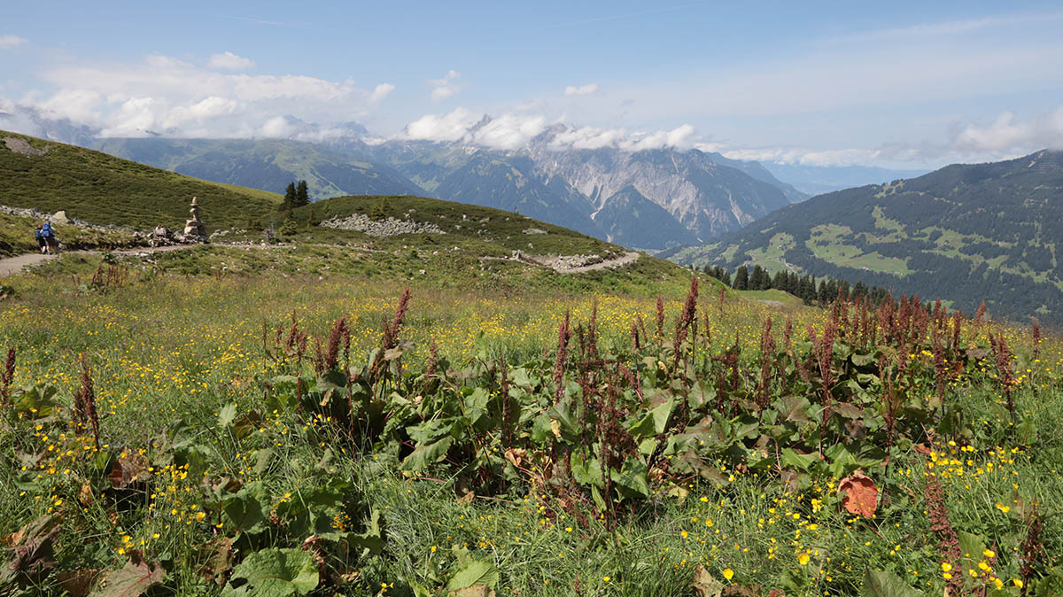 Op weg naar de Kapell Alpe